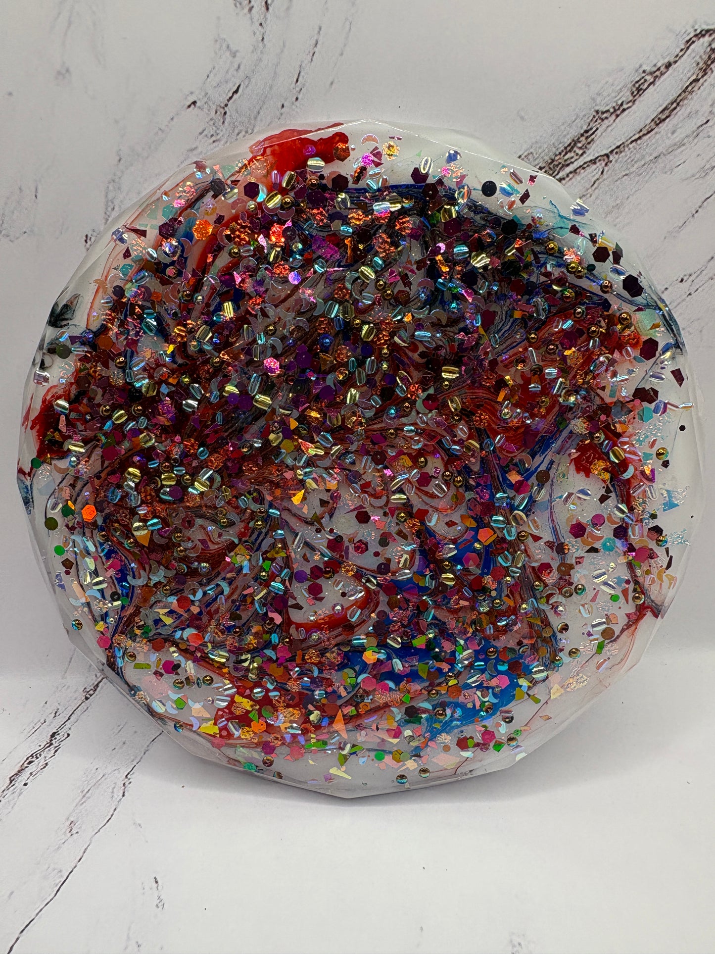 Ink Swirl Coaster