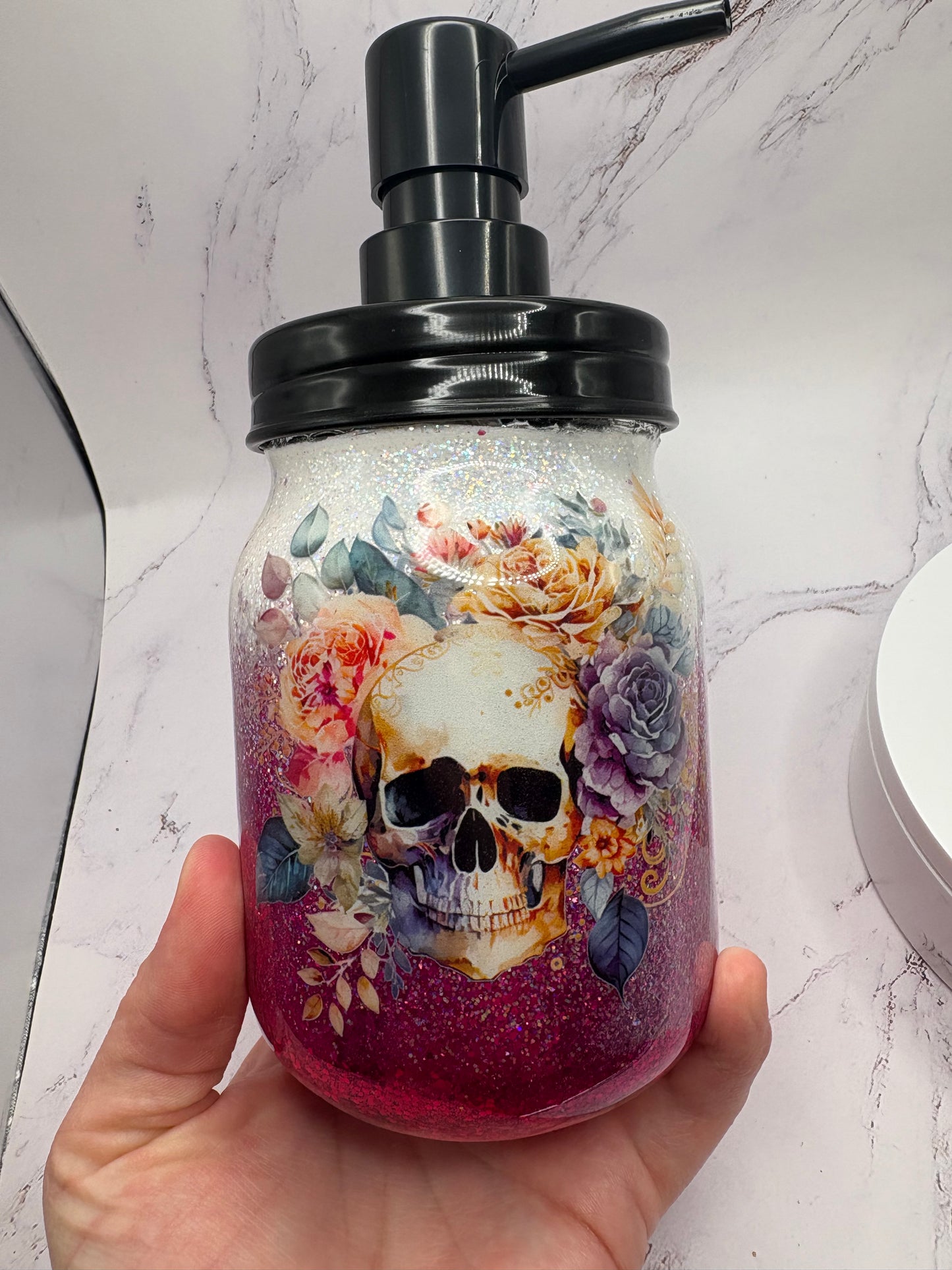 Mason Jar soap dispenser