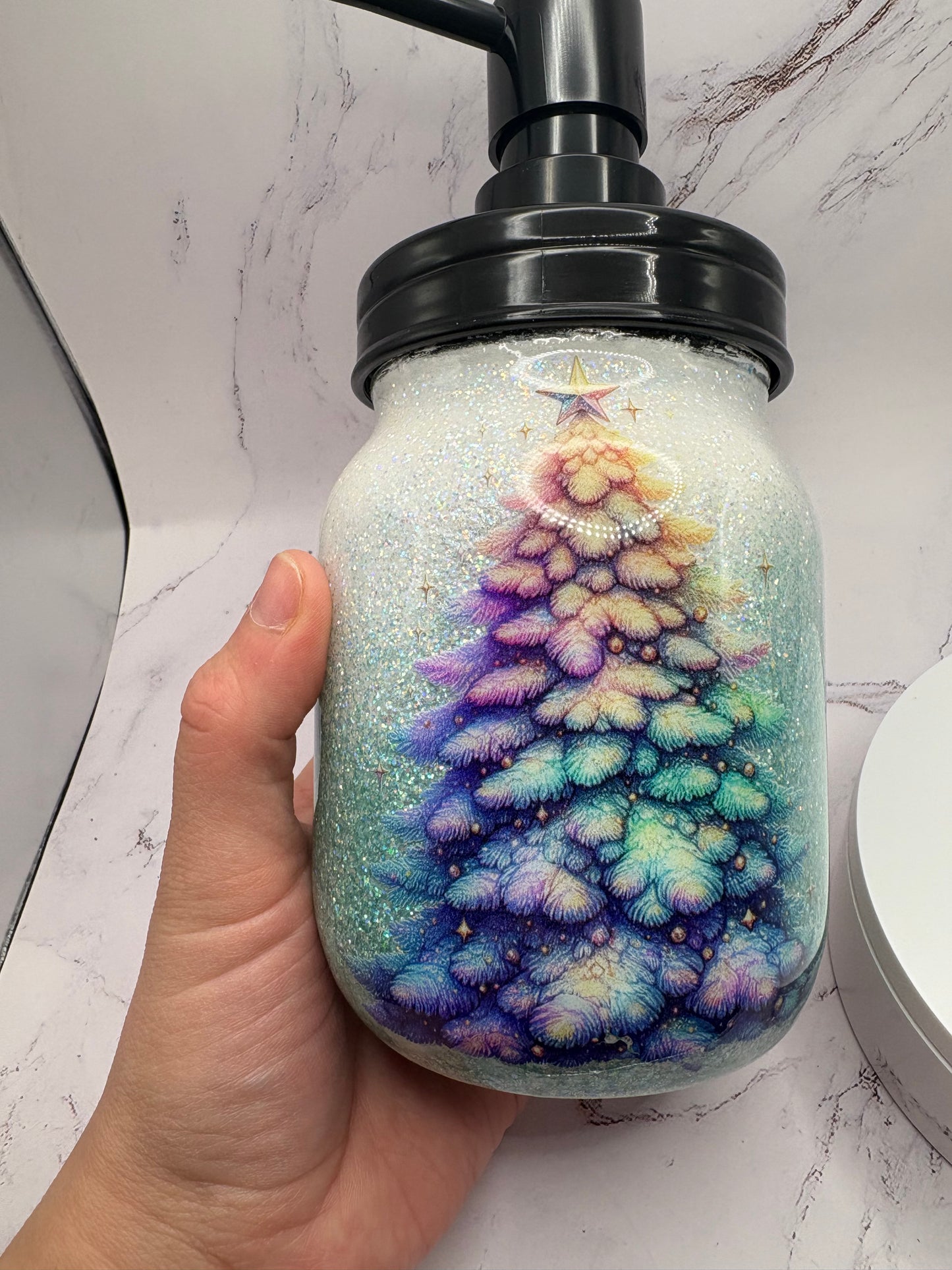 Mason Jar soap dispenser