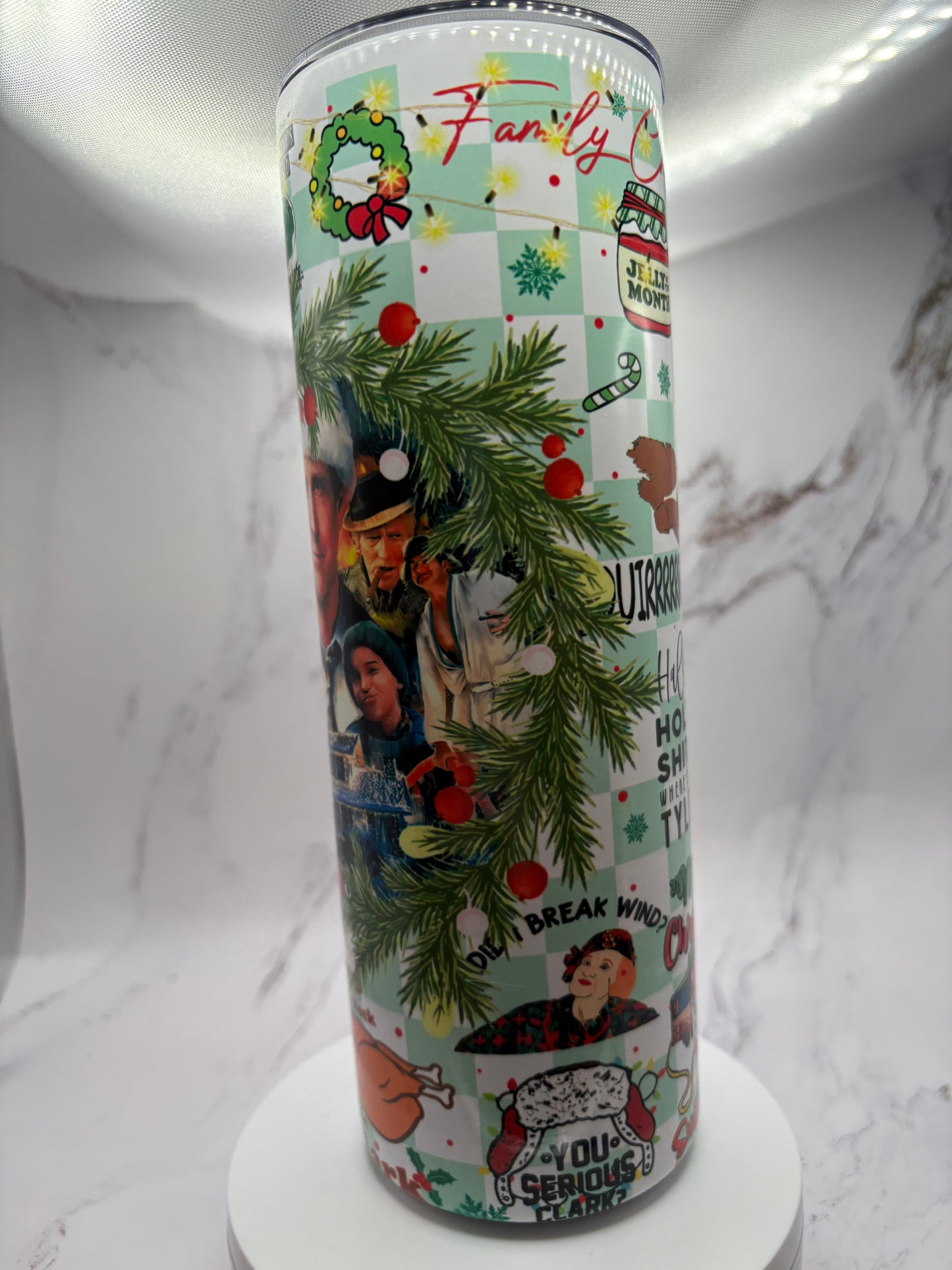 Christmas Vacation Sublimation Tumbler