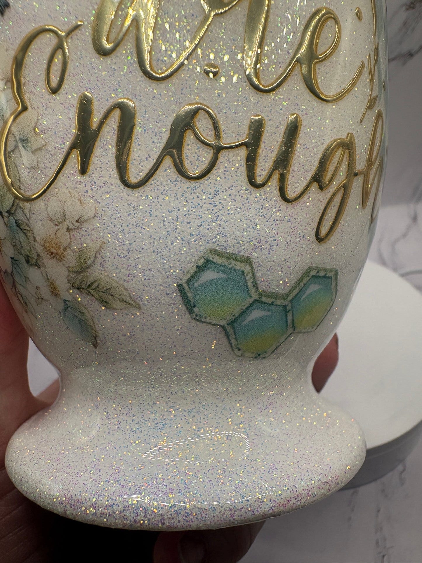 Elegance style Glass mug