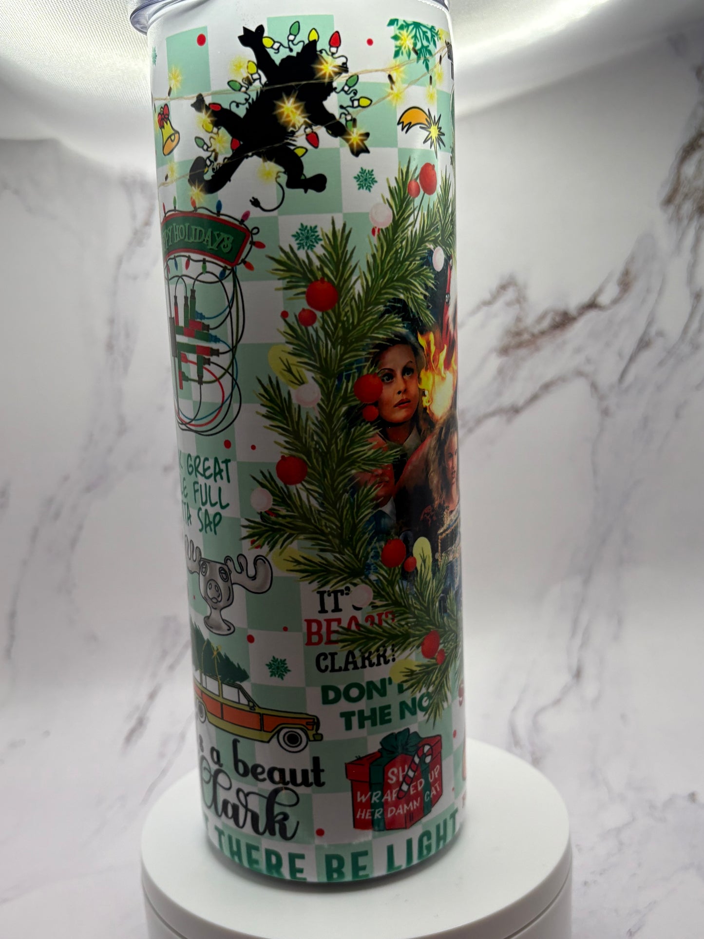 Christmas Vacation Sublimation Tumbler