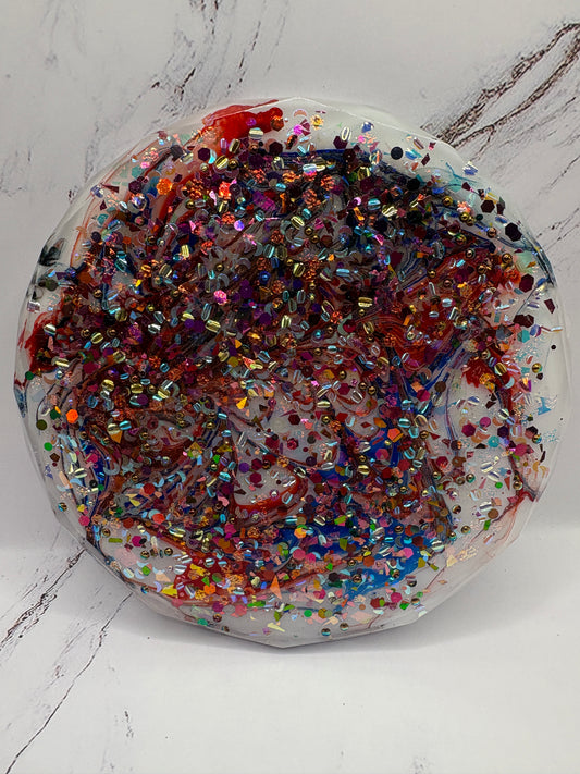 Ink Swirl Coaster