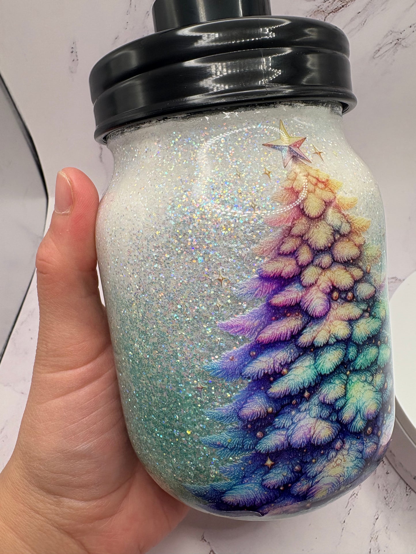 Mason Jar soap dispenser