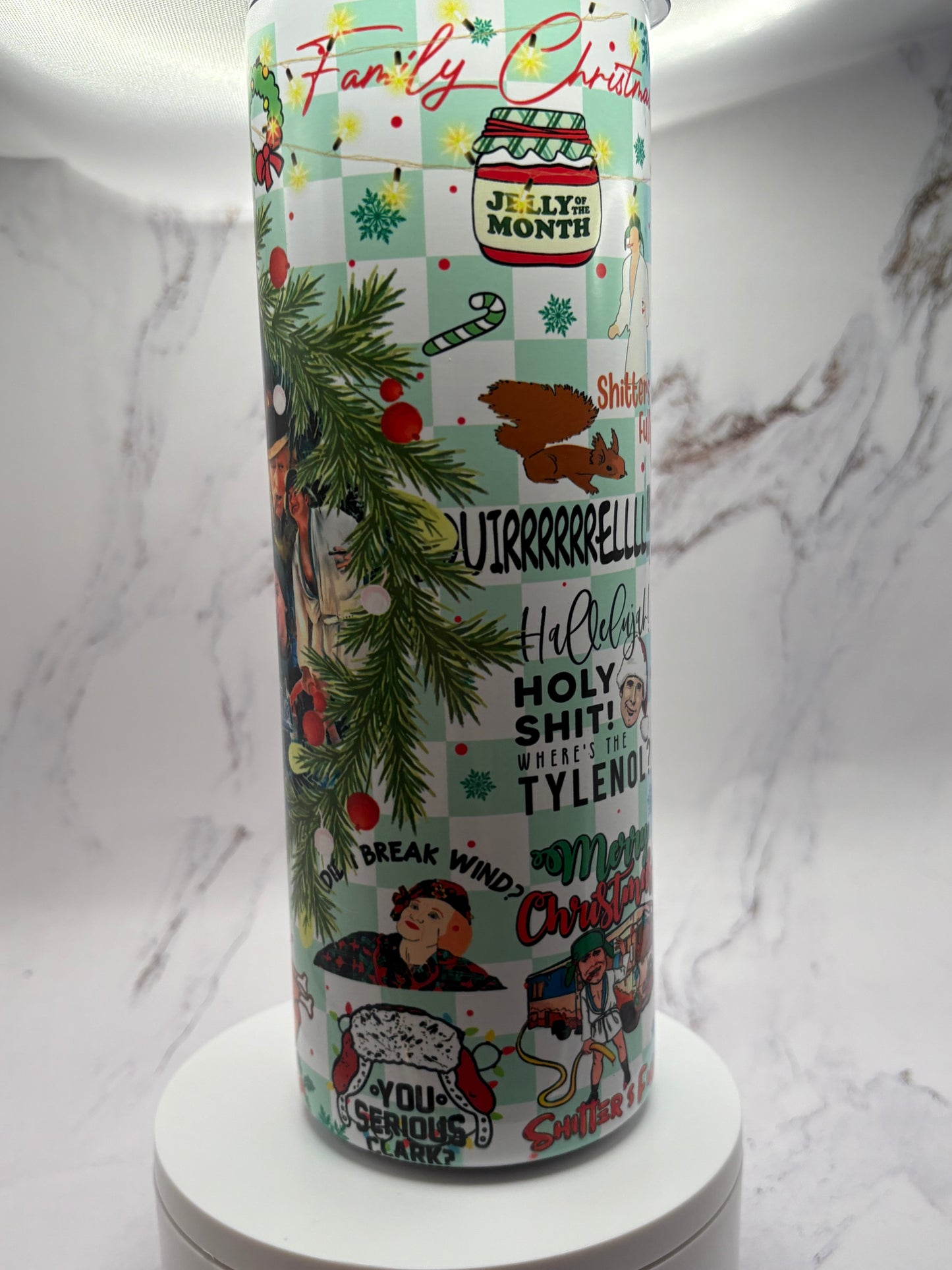 Christmas Vacation Sublimation Tumbler