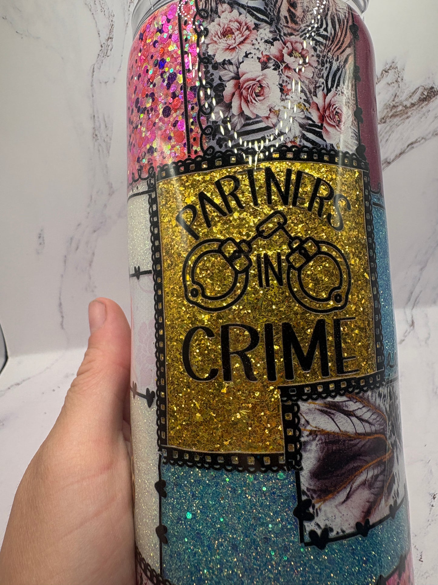 Best friend Leopard Tumbler