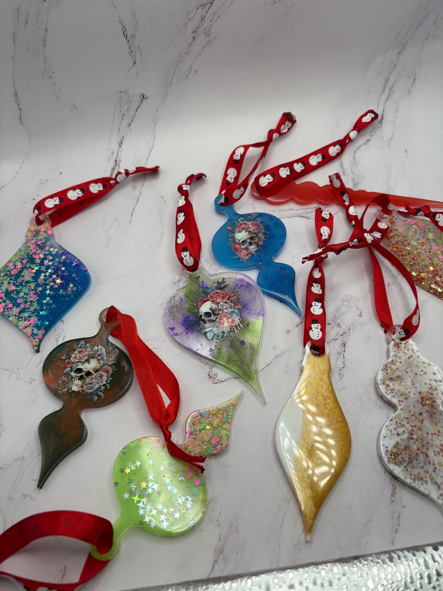Small Epoxy Ornaments