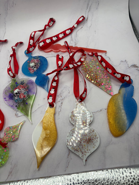 Small Epoxy Ornaments
